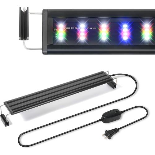 AQUANEAT LED Aquarium Light for 20 to 24 Inch Fish Tank, Full Spectrum Fish Tank Light, with Daylight Moonlight Mode
