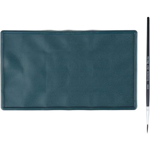 Transon Artist Paint Saver Palette 24 Wells with 1 Fine Paintbrush