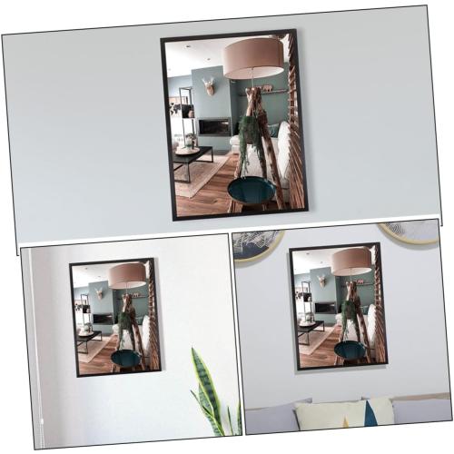 PRETYZOOM Aluminum Picture Frame Wall Mount 24x36 cm Thin Edge Poster Frame Black Metal Photo Display for Bedroom Home Décor