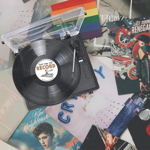 Vinyl Record Players Vintage Turntable with Speakers Belt-Driven Turn Tables Support 3-Speed, Bluetooth Wireless Playback, Headphone, AUX-in, RCA Line LP Phonograph Auto Stop Retro Black