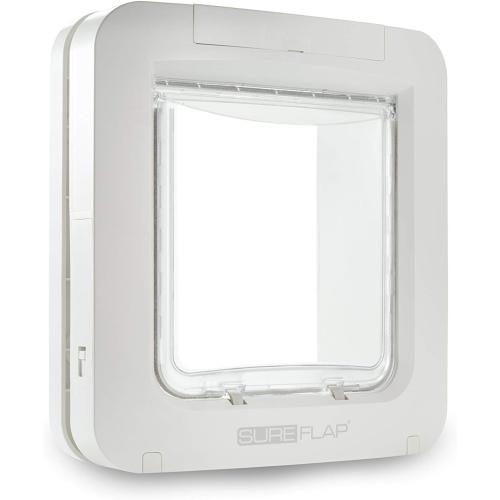 Color White SureFlap-Sure Petcare Microchip Pet Door (White)