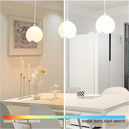 Warm White 10-Pack 14W LED Dimmable Light Bulbs, 100W Equivalent, A19 LED Bulbs - 1500LM, Warm White 3000K, No Flicker, E26 Base for Kitchen, Bedroom, Office
