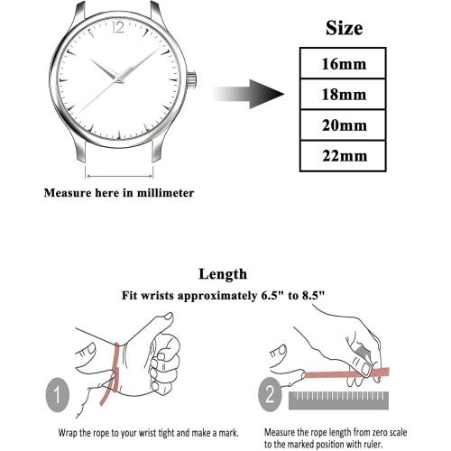 Stainless Steel Thick Mesh Watch Band for Men Women Quick Release Safty Clasp Metal Watch Strap 16mm 18mm 20mm 22mm