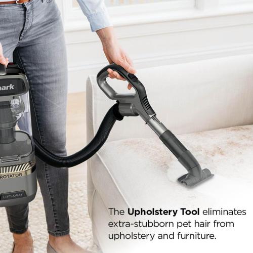 Shark | Upright Vacuum Cleaner for Home | Rotator Lift-Away | No Hair Wrap | HEPA Filter | Lightweight Bagless Vacuum for Pet Hair | LED Headlights For Carpets & Hardwood Floors | Silver | LA502