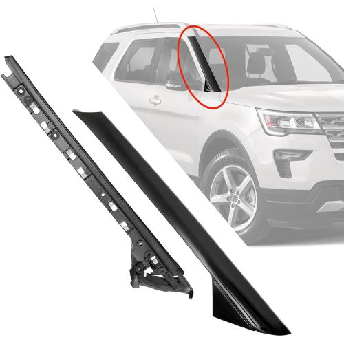 926-451 Right Windshield A Pillar Trim Molding Fit for Ford Explorer 2011-2019 BB5Z7803136AA BB5Z-7803136-AB