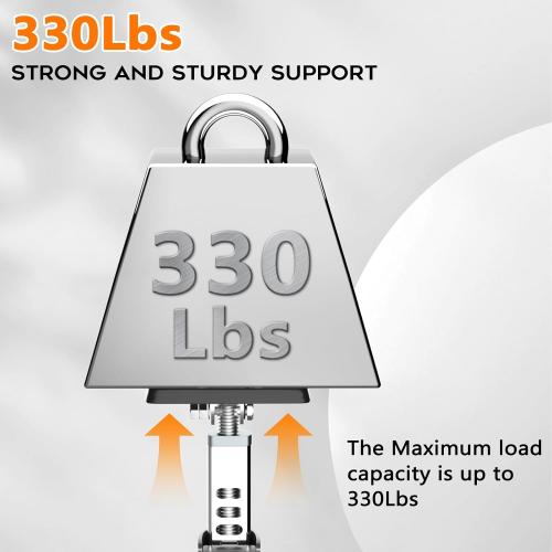 Cabinet Jack Support Pole, 58.7-109.5 inches Third Hand Tools Adjustable Support Pole, 3rd Hand Support System for Upper Cabinet Installation, 300 LB Capacity, 2 Pack