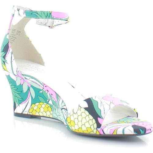 Size 9 Naturalizer Women's Vera Wedge Ankle Strap Sandal