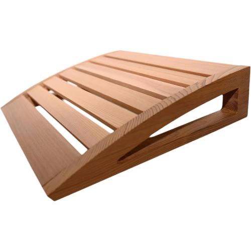 Wooden Headrest Sauna,Neck Support Sauna Supplies Sauna Room Part Ergonomic Sauna Pillow, Wood Support for Bathing,Women Men