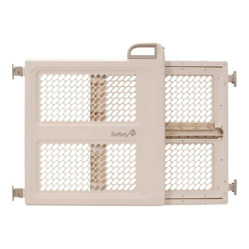 Safety 1st Baby Gates for Doorways, Pressure Mount Lift, Lock and Swing, Dog Gates, Hardware Gate for Stairs, Fits 28-42 Wide