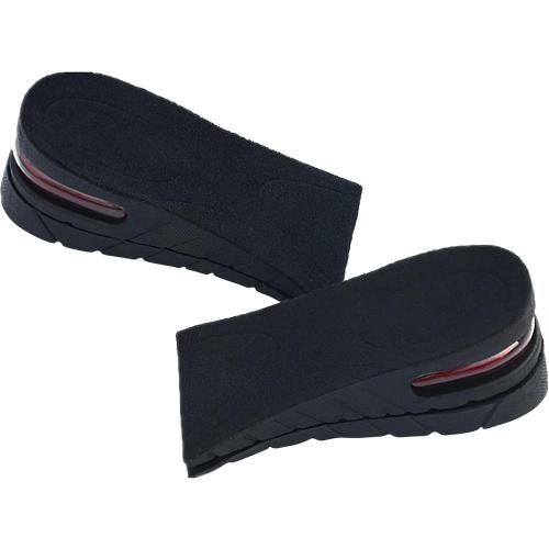 Height Increase Insoles 2-Layer Air up Shoe Lifts Elevator Shoes Insole -4.5 cm (1.8 inches) Heels Lift Inserts for Men and Women