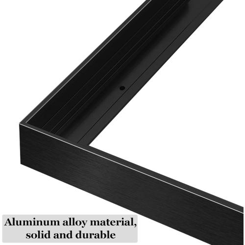 Metal Canvas Frame for 24x36 Oil Paintings, 1.5” Deep DIY Canvas Floater Frame for Portrait Landscape Prints Art Show Gallery Wall Home Office Living Room Decor (Black)