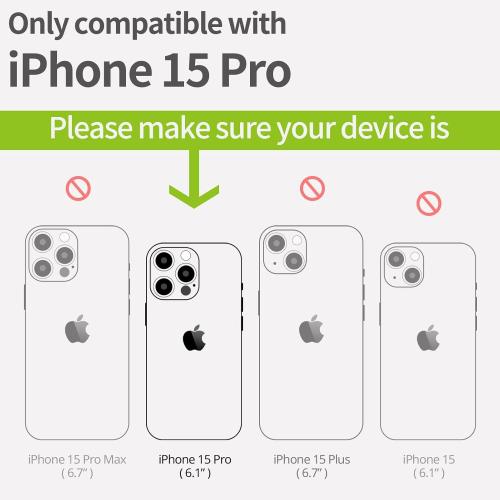 Carveit Magnetic Wooden Case for iPhone 15 Pro Case, Compatible with MagSafe Wireless Chargers, Black Soft TPU Shockproof Cover & Wood Artisan Engraved (Sugar Skull) - Walnut