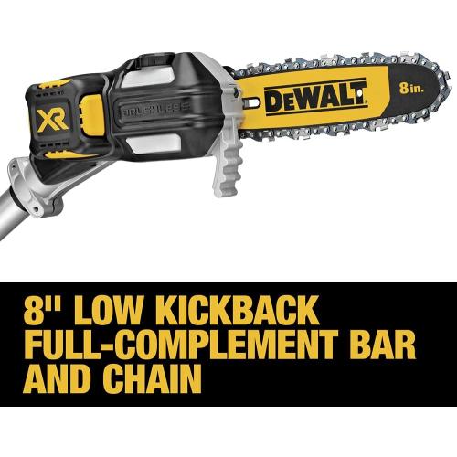 DEWALT 20V MAX* XR® Brushless Cordless Pole Saw (Tool Only-Battery & Charger not included) (DCPS620B)