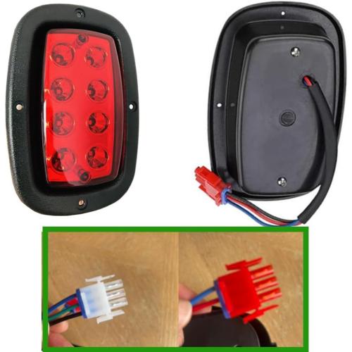 1 PCS -Club Car DS LED Taillight Yamaha TailLights for Club Car DS Gas & Electric Golf carts (1993 & up) and Yamaha G14, G16, G19, G22 Golf Cart