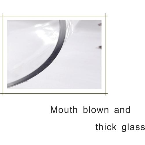 High Large Hand Blown Sturdy Clear Cylinder Glass Vase, Centerpiece Flower Vase for Rose, Tulip, Boquets, Hurricane Candle Holder