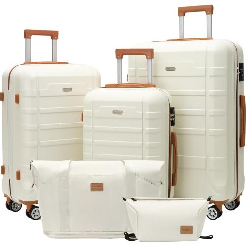 Luggage Set 5 Piece Luggage Set carry on luggage with wheels for Travel