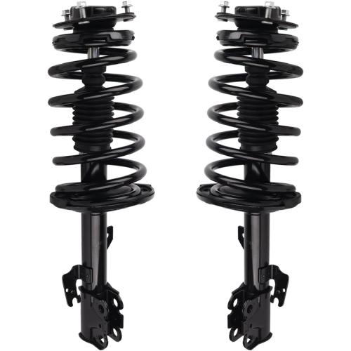 Autoround 172364 172363 Front Complete Strut & Coil Spring Assembly Compatible with Toyota Sienna 2005 2006 2007 2008 2009 2010 FWD