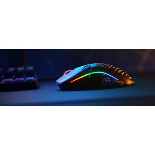 Glorious Model O Wireless Gaming Mouse - Superlight, 69g Honeycomb Design, RGB, Ambidextrous, Lag Free 2.4GHz Wireless, Up to 71 Hours Battery - Matte White
