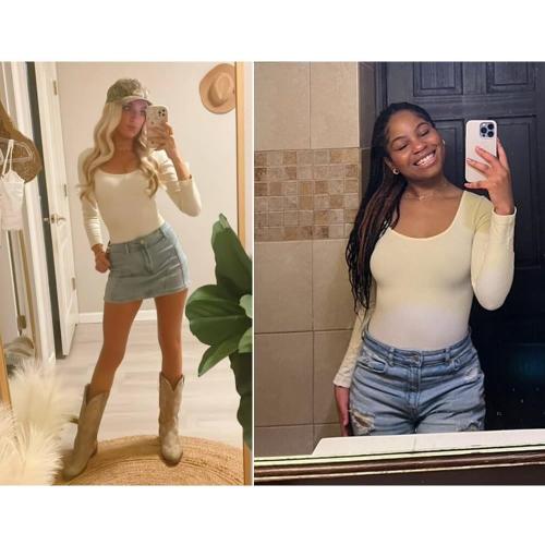 Size S Seamless Shapewear Bodysuit For Woman Plus Size Long Sleeves Body Shaper Bodysuit Slim Waist Tummy Control Slimming Body Suit