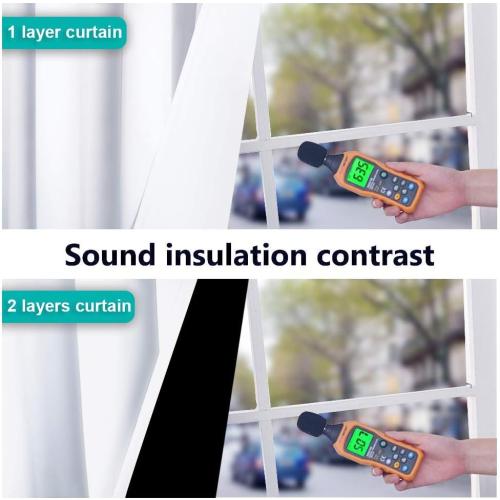 NICETOWN 100% Blackout Window Curtain Panels, Cold and Full Light Blocking Drapes with Black Liner for Nursery, 84 inches Drop Thermal Insulated Draperies (White, 2 Pieces, 52 Wide Each Panel)