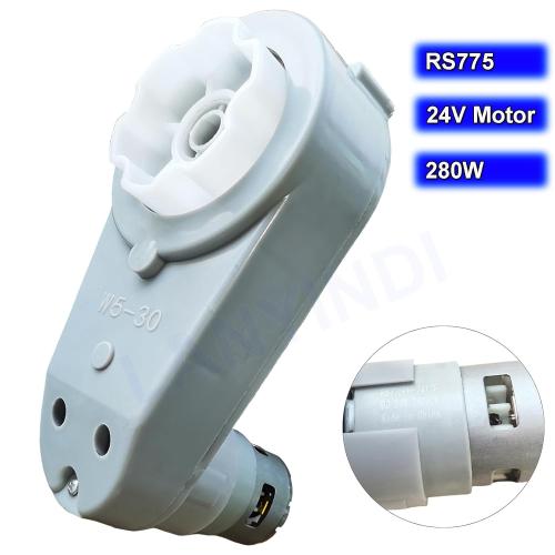 24V Motor RS775 Gearbox Replacement Parts for Ride On Toys Car High Speed Power Wheels Motors Upgrade High Torque DC Motor Parts for Kids Electric Car Upgrade Accessories