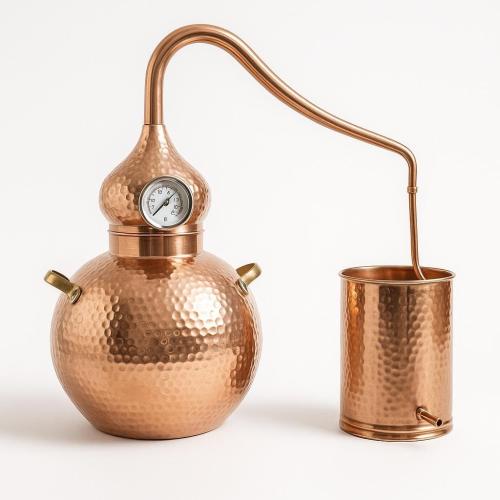 5 litres Pure Copper Alembic Still for Whiskey, Moonshine, Essential Oils by Copperholic