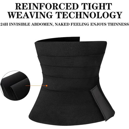 Waist Trainers For Women Belly Fat,Postpartum Belly Wrap For Tummy Control,Bandage Wrap Waist Trainer, Waist Trainer For Women Lower Belly Fat Black