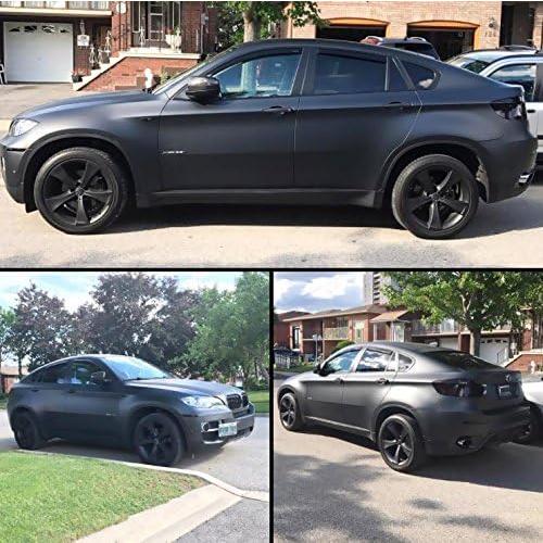 VViViD Black Matte Car Wrap Vinyl Roll with Air Release 3MIL-VViViD8 (3FT X 5FT)