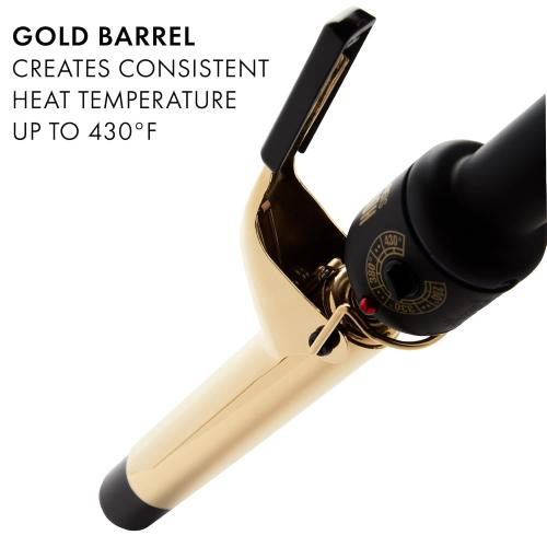 Hot Tools 1 Curling Iron for Beginners | Long-Lasting Results, Defined Curls and Easy to Use with Temperature Control for All Hair Types up to 430℉