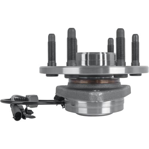 2PCS 515097 (2WD Models Only) Front Wheel Hub Bearing Assembly 6 Lugs w/ABS Compatible for 2007-2013 Sierra 1500/2007-2013 Avalanche/ 2007-2014 Suburban 1500