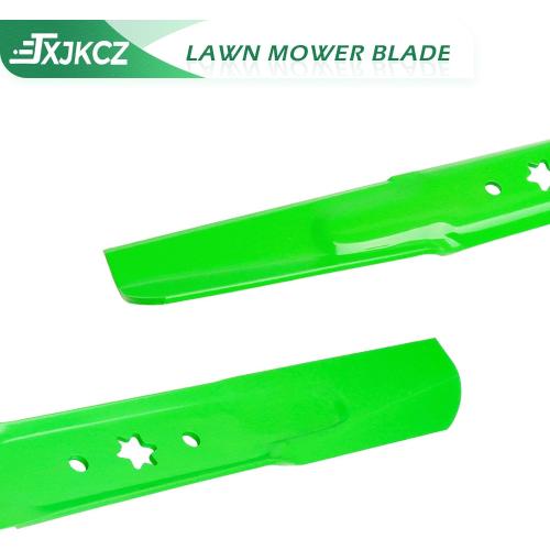 (2Pack) 742-04308 lawn mower Bla des Set for 42 Inch Cutting Deck, Cub Ca det XT1-LT42 XT2-LX42 Tro y B ilt Bronco 42 Craftsman T1000 LT1500 Replaces OEM 742-04312, 942-04308a, 942-04312 / High-Lift