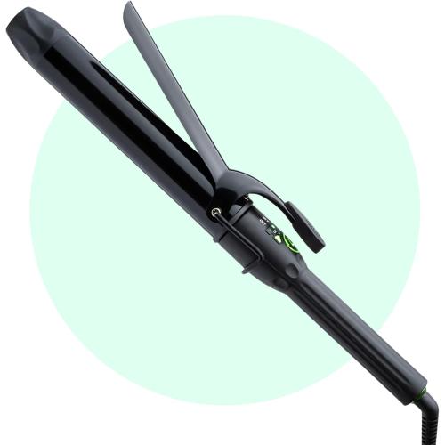 MINT REVAMP X-Long Barrel 1.5 Inch Curling Iron — Easier & Faster Styling for Long Hair | Truly Ionic & Even Heat Ceramic Curling Iron 1 1/2 Inch | Professional Optimized Clamp for Smooth Salon Curls