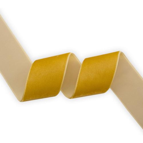 Gold Velvet Ribbon Single Sided,1 1/2 Inch by 10 Yards Spool