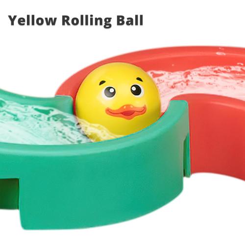 38 PCS Duck Slide Toys, Bath Toys for Kids Ages 4-8, DIY Building Kit for Ages 5-7, Bathtub Time Birthday Gifts for Toddler 3   Year Old