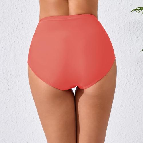 Women's High Waisted Ruched Bikini Bottoms Full Coverage Swim Bottoms Tummy Control Swimsuits Bottoms