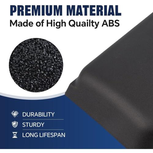 PIT66 Front Bumper Guards Inserts Caps Pads Compatible with Ford F150 2009-2014/Not Fit Harley Edition Driver and Passenger Side Bumper Covers 9L3Z17E810B 9L3Z17E811B