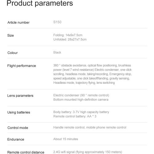 ikaufen S150 Drone with Camera for Adults GPS RC Drone With 4K HD Camera WiFi FPV Foldable Quadcopter Aircraft  2 Battery