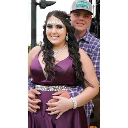 Yexinbridal Satin Prom Dresses Long for Women 2026 Spaghetti Straps Beaded V-Neck Formal Evening Party Gowns size 16