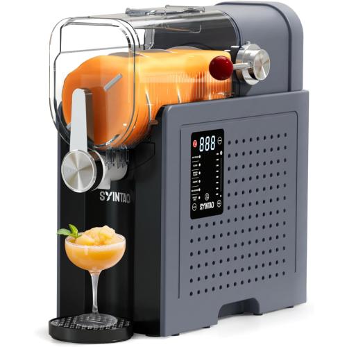 Slushie Machine for Home, Soft Serve Ice Cream Machine, 88oz Vessel Slushy Machine with 6 Preset Programs, Frozen Drink Maker for slush, Margaritas, Smoothie, Frappés, Milkshakes, and More