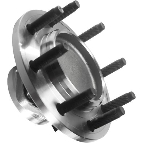 Detroit Axle - RWD Front Wheel Bearing Hubs for 2006 2007 2008 Dodge Ram 2500 3500, 2 Wheel Bearing and Hubs Assembly Replacement Pair Hubs