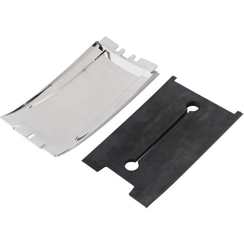 Chrome Lower Tank Dash Panel Extension for Harley Softail FXST FLST 2000-2017