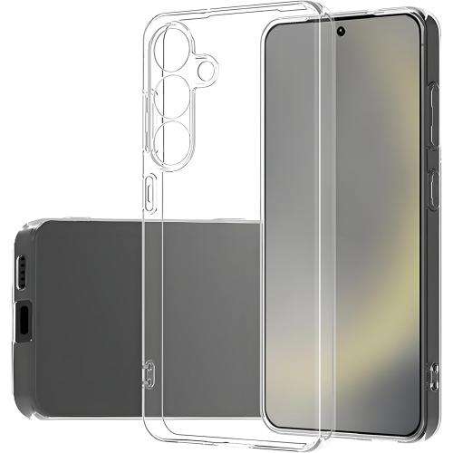 TENOC Phone Case for Samsung Galaxy S25, Clear Case Shockproof Protective Bumper Slim Cover