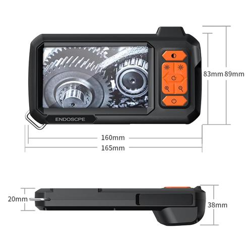 Borescope Camera, Industrial Pipeline Endoscope 1080p HD Screen 4.3 Inch Handheld,Industrial Endoscope