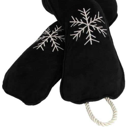 Simply Genius Cold Weather 36-Inch Door Draft Stopper Snake - Wind Blocker for Door Bottom and Window Sill (Black)