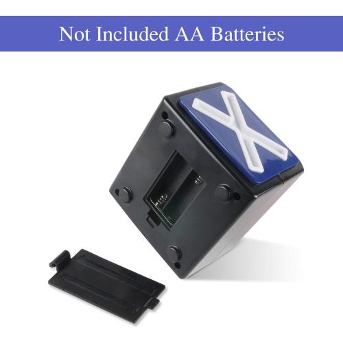 BEAN LIEVE Game Answer Buzzer, Game Buzzer with Lights and Sound Trivia Quiz Got Talent Buzzer, Buzzer Buttons for Game Show, Red Game Buzzer for Classroom (Red)