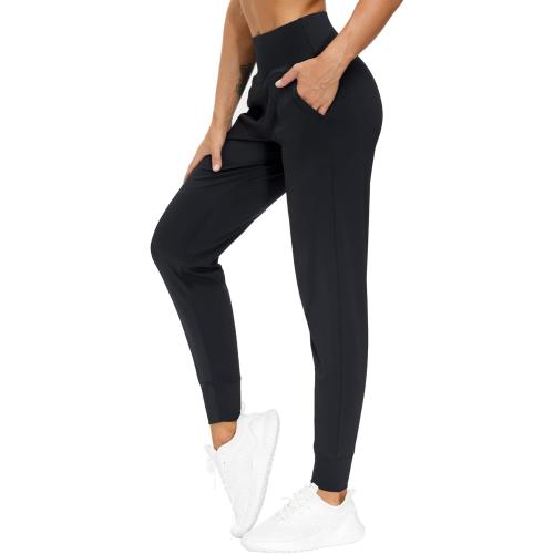 Size M THE GYM PEOPLE Women's Joggers Pants Lightweight Athletic Leggings Tapered Lounge Pants for Workout, Yoga, Running