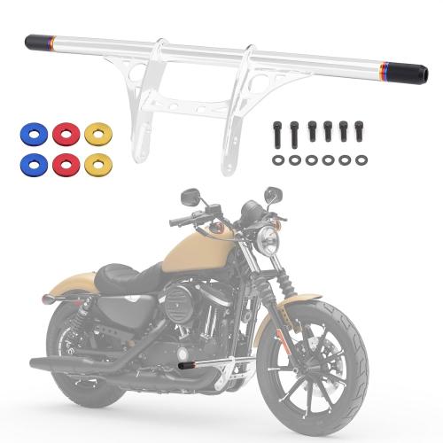 Chromed Crash bars For Harley Davidson Sportster 883 1200 Iron 883 Forty Eight Seventy Two XL 1200V XR1200 2004–2025 highway bars (Chromed)