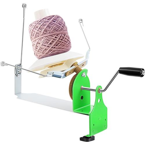 Large Capacity Yarn Winder, 10-16 oz Hand Operated Yarn Baller, Metal Yarn Ball Winder, Durable Crochet Tools & Accessories, Fiber/Wool/String Ball Winder, for Crocheting