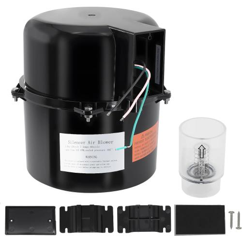 6315141 Silencer Spa Blower 1.5 HP 120 Volt 7.3 Amps Replacement for Air Supply, for use with 2 inch Plumbing, Quiet and Shock-Absorbing, Easy Installation, for Pool Hot Tub & Spa