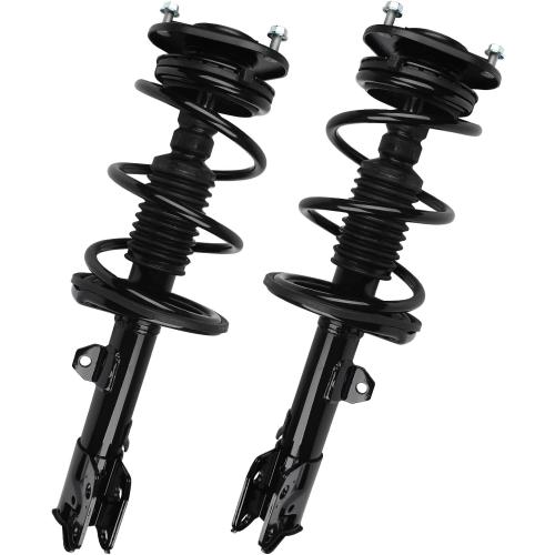 KUSATEC Front Pair Complete Struts Shock Absorber fit for 2009-2013 Toyota Corolla Matrix, 472598 472597 Left/Right Struts with Coil Spring Assemblies